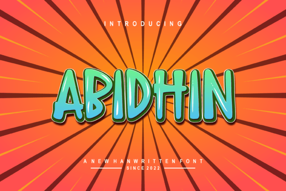 Abidhin Display Font: A Maker’s Honest Review for Labels & Packaging