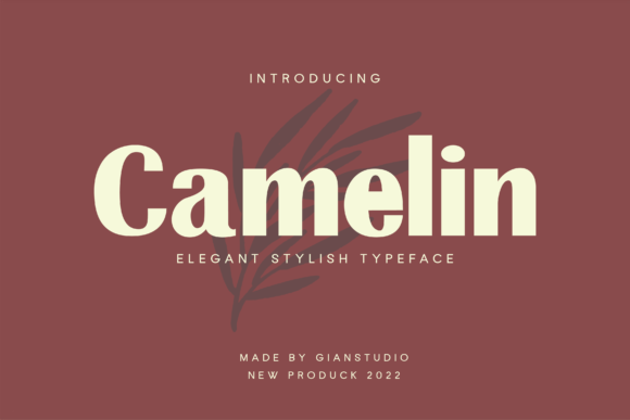 Camelin: The Display Font That Makes Campaigns Unmissable