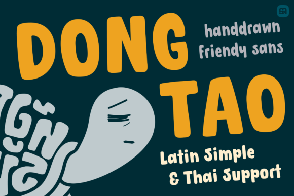 Dongtao: A Playful Display Font for Web Design Projects