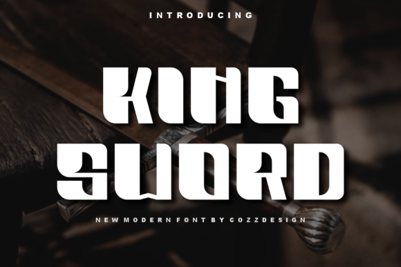 King Sword: A Modern Display Font for Bold Campaign Visuals
