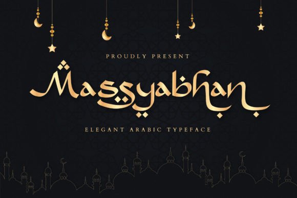 Massyabhan: An Elegant Arabic Typeface for Content Creators