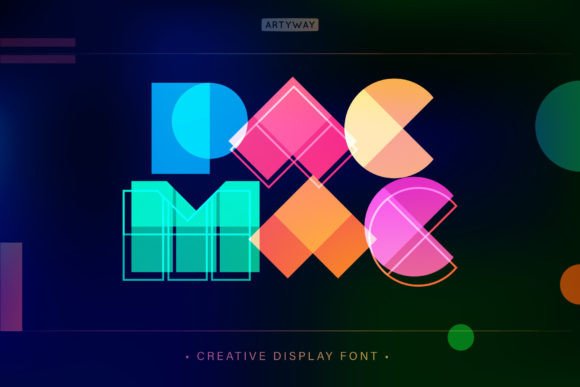 Pac Mac: A Bold Display Font for Web Design