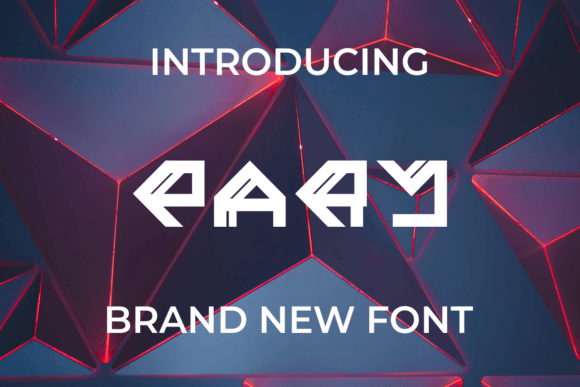 Pary: The Whimsical Display Font for Creative Crafters