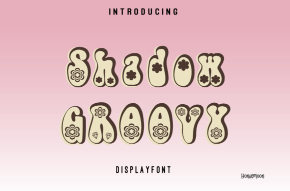Shadow Groovy Font: A Jolly Display Typeface for Makers