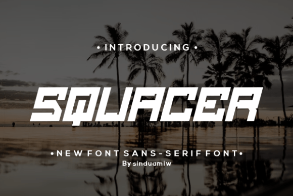 Squacer: The Display Typeface That Makes Campaigns Unmissable
