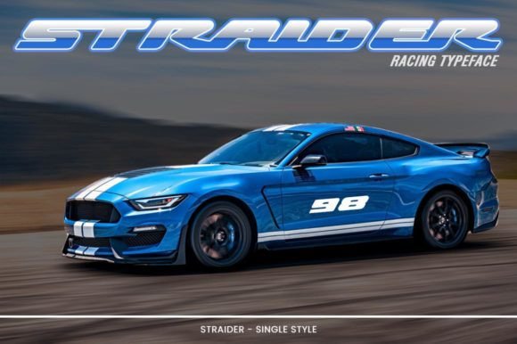 Straider: The Racing Typeface for Bold Business Visuals
